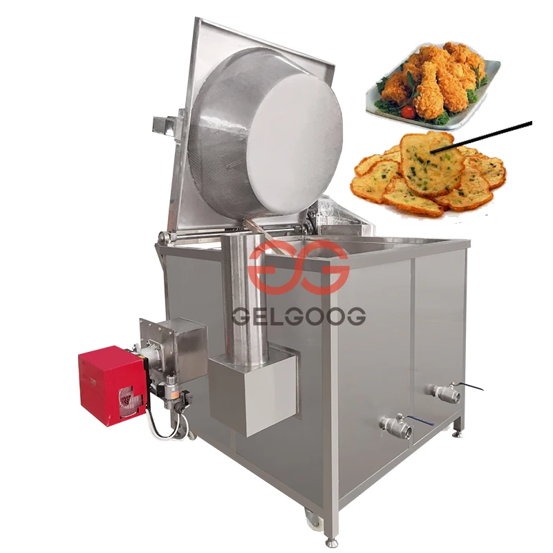 Commercial Price Oil Gas Deep French Fries Frying Banana Potato Chips Fryer Machine