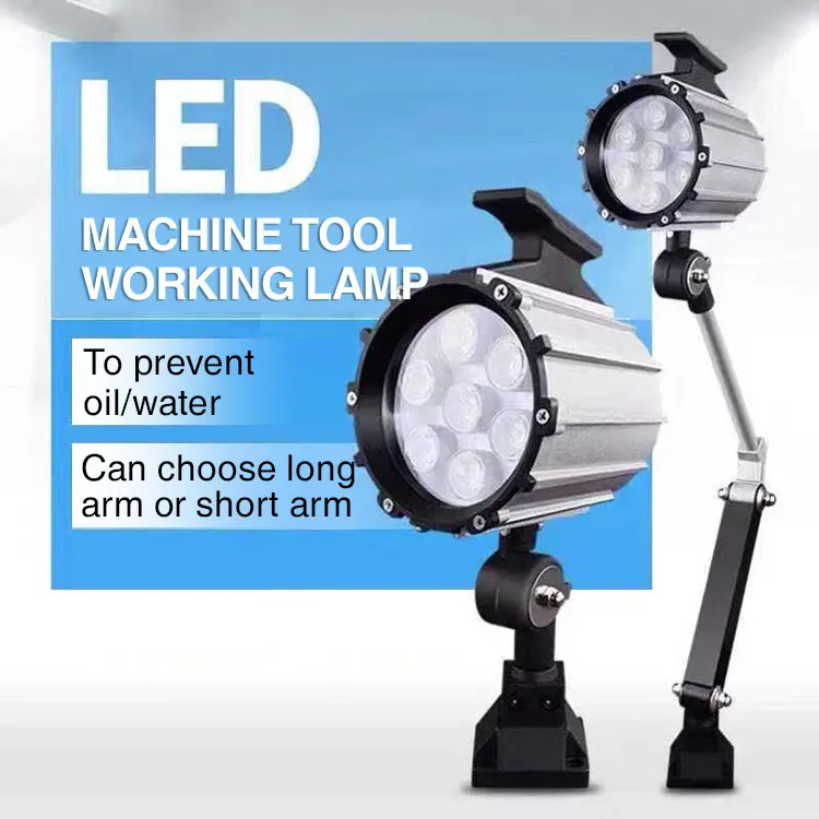 Hot Sales Select 24V 220V CNC Lathe Machine Folding Arm LED Machine Tool Work Lights