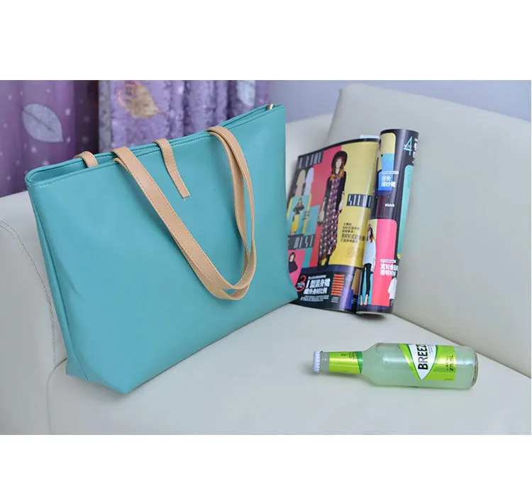 Pure color women hand bags designer luxury ladies leather, LOW MOQ pu purses bags handbags women alibaba china