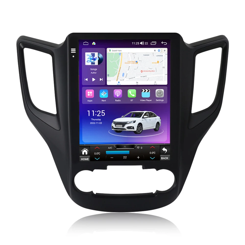 MEKEDE touch screen 9.7 inch car radio car-play auto gps navigation DVR rear camera for ChangAn CS35 2013-2017