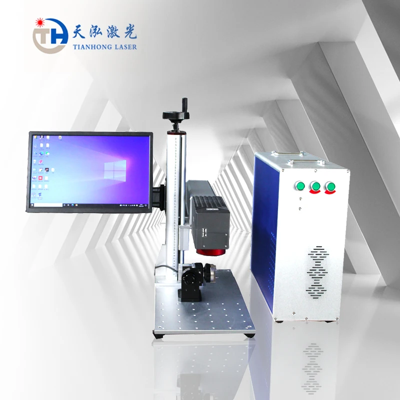 Custom JPT Raycus Mopa M7 20W 30W 50W 100w  2.5D 3D deep engraving fiber laser marking machine  for Metal Resin