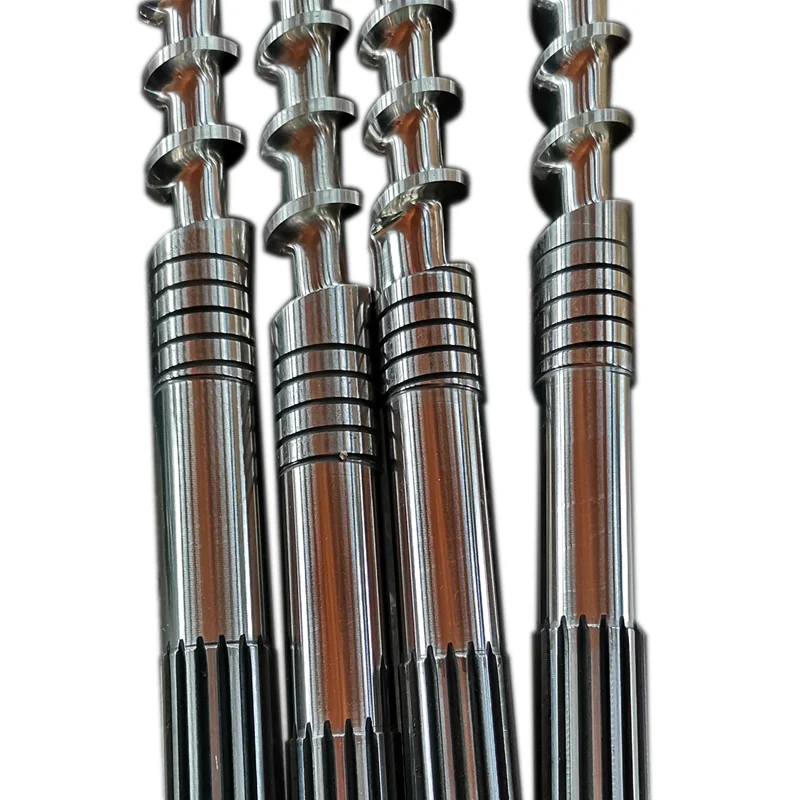 plastic injection moulding machine parts screw barrel