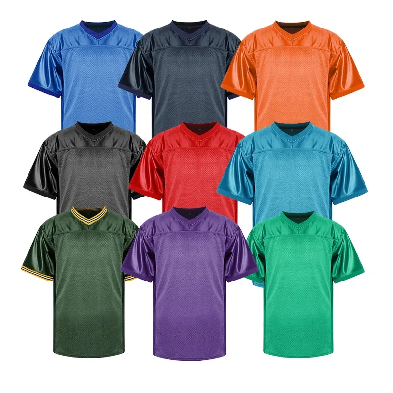 Custom design American Football Jersey plain blank wholesale youth practice sublimation american football jerseys uniform