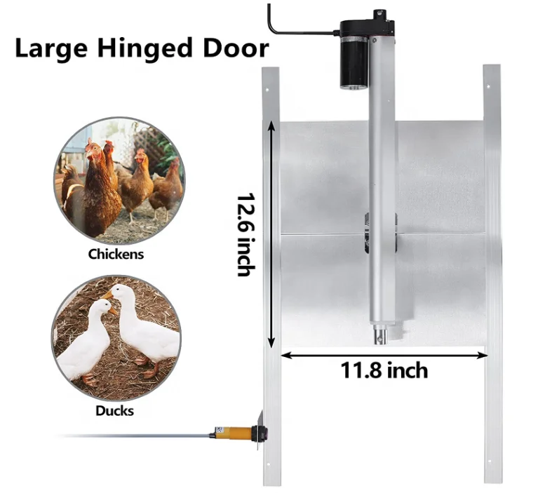 C-4 12v электрический таймер курятник автоматический курятник открывания двери контроллер фермы и бытовой бесплатных запасных частей