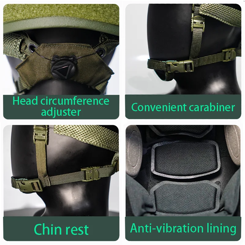 JJW NIJ IIIA 3A Fast Casco Balistico UHMWPE Military Army Bulletproof Ballistic Helmet