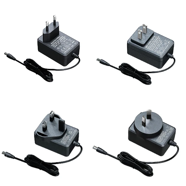 Led Driver Power Supply 12v 2a 24w Transformer Wall Mount Ac Dc Power Adapter With Wall Plug Dc