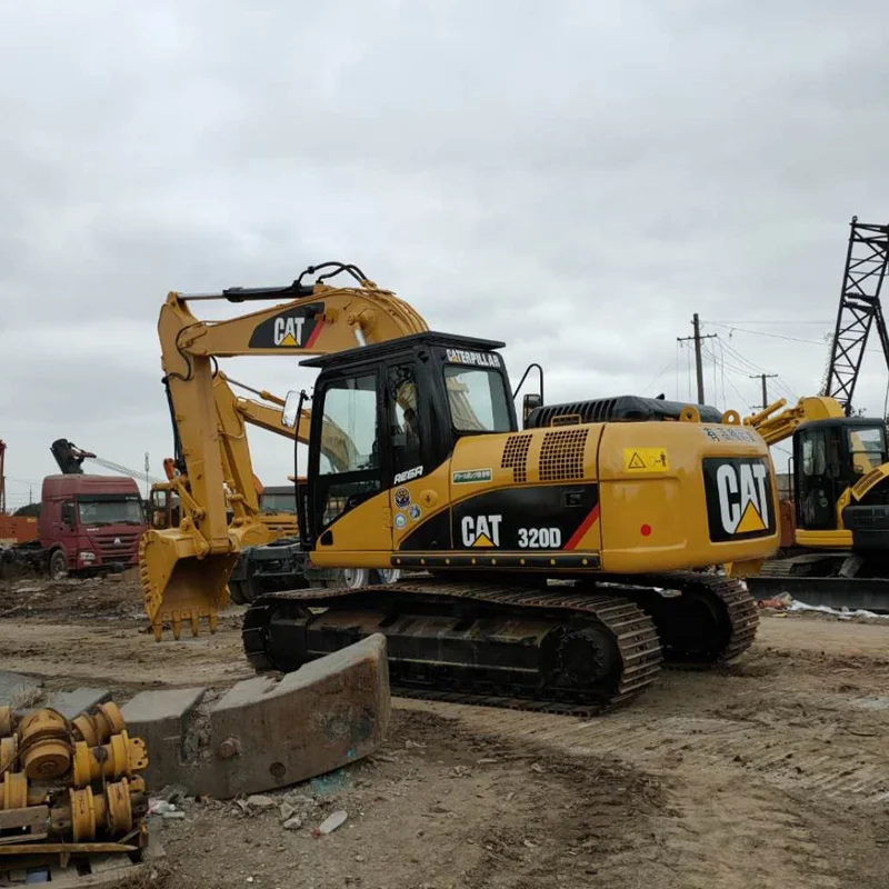 Used machine 320 d  12 t cat excavator