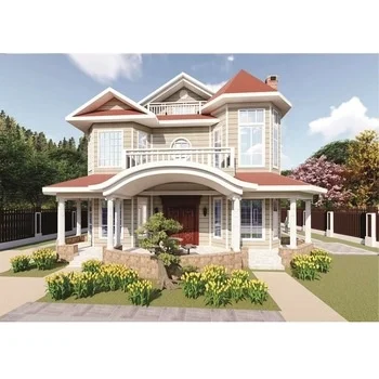 Best Selling And Hot Sale Prefab House light steel structure Villa for living House