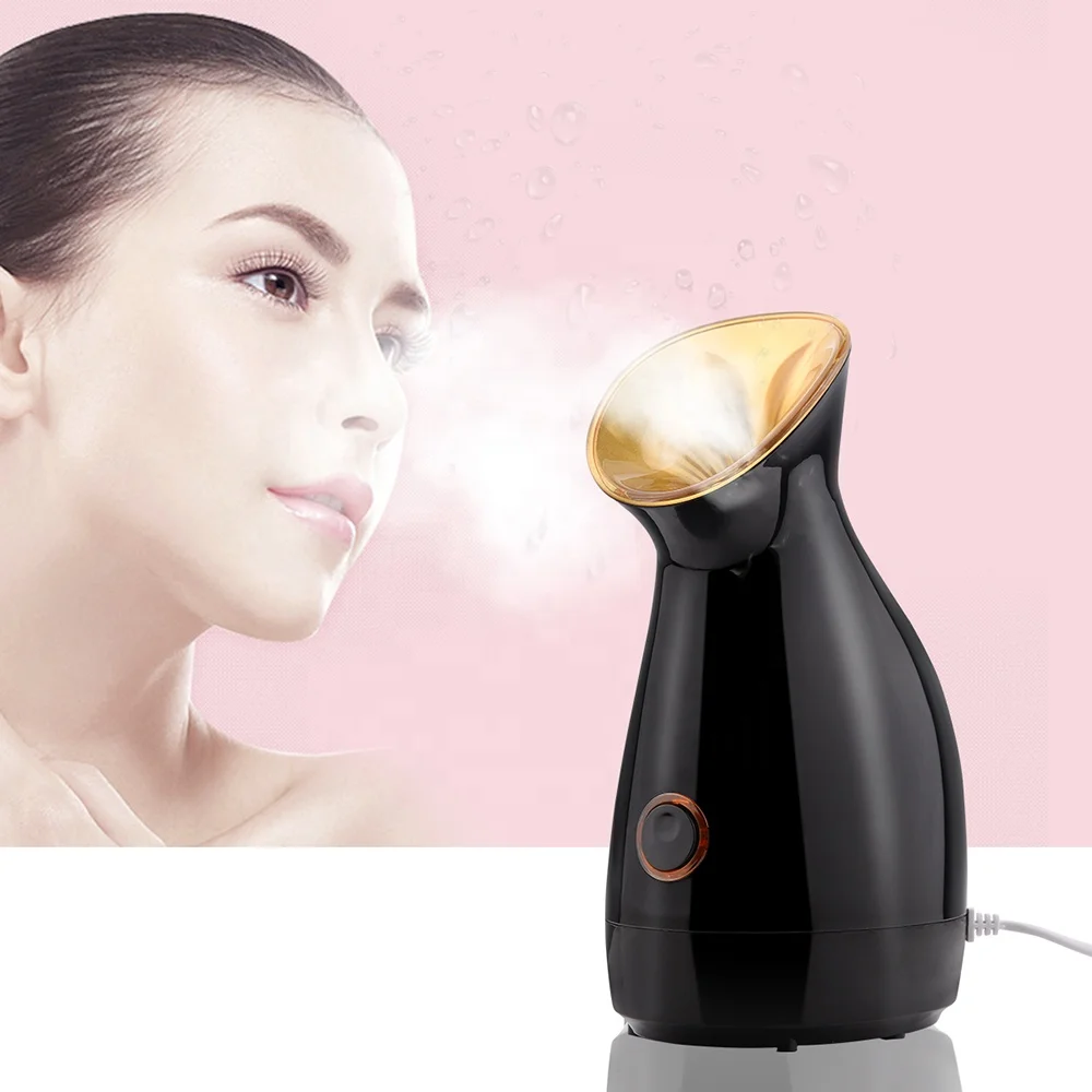 Профессиональный отпариватель для лица Biumart по низкой цене от производителя, индивидуальный логотип, отпариватель для лица, фиолетовый цвет, для дома и отеля, очищающая кожа