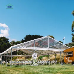 Luxury Clear Roof Tendas Carpas Para Eventos Aluminum Frame Wedding Party Tent China Marquee Tent