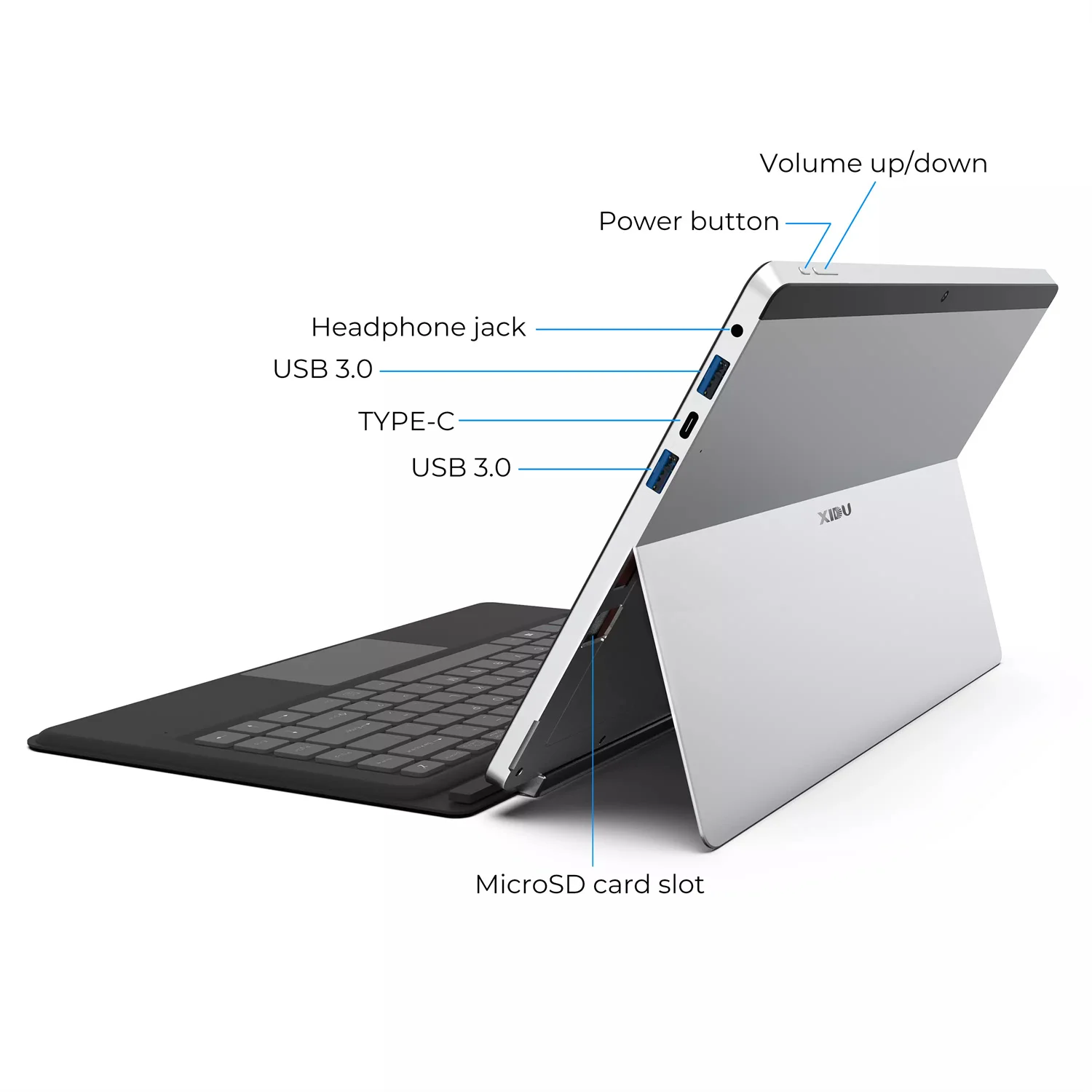 Surface 12.3 inch 13.3 inch Win  tablet pc of i3i5i7 or N4000/N4120/N5000 4GB 8GB Ram 128GB with keyboard or not