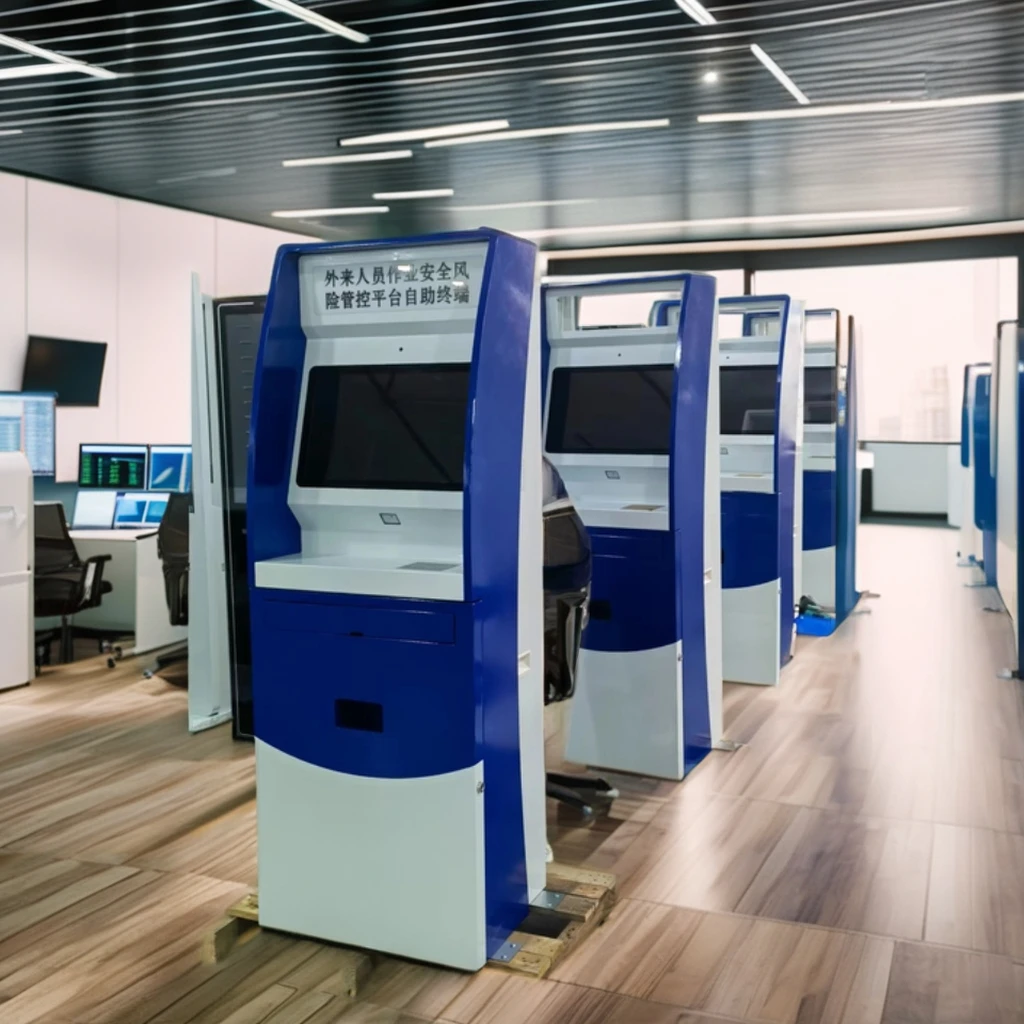 Self-Service Terminal All-In-One Machine 13.3-21.5 Inch Application for Bank Medical Hall Digital Signage and Displays