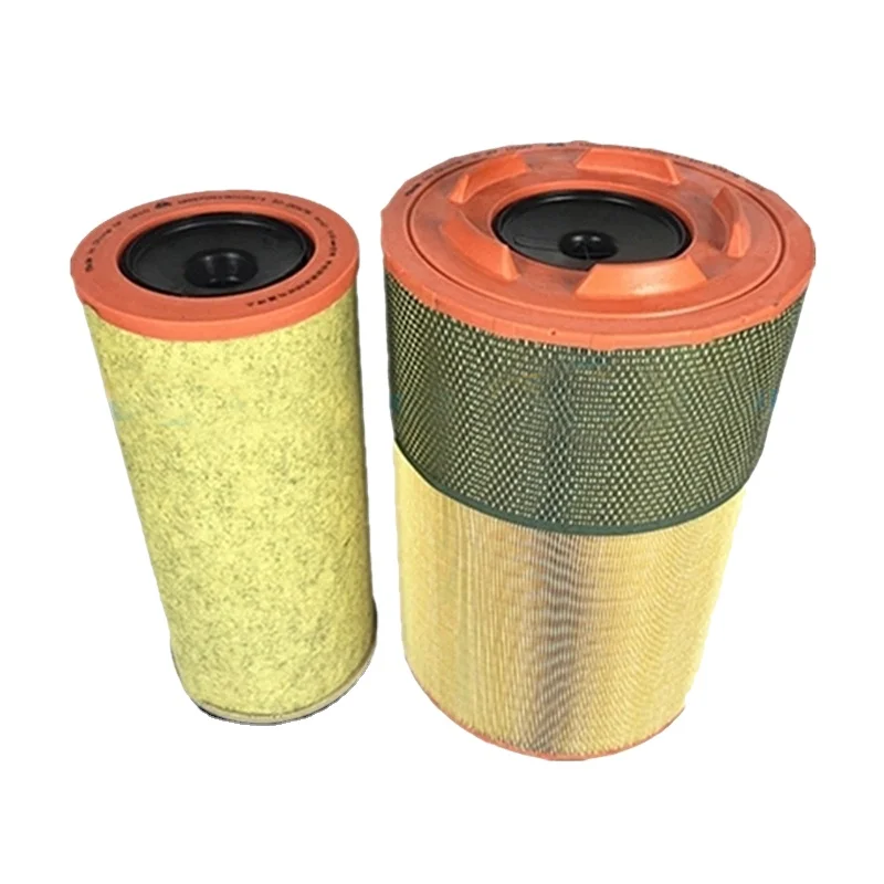 Hot Sale  Manufactures Air Filter Element  Professional  Diesel Truck  Automobile Built-in  Filter Element WG9725190102