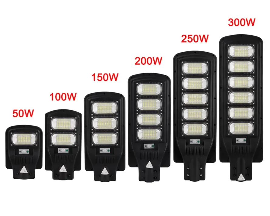 1800w 3600w All in one integrated ip65 smd led outdoor 60w 120w solar street light  panel 1000 watt