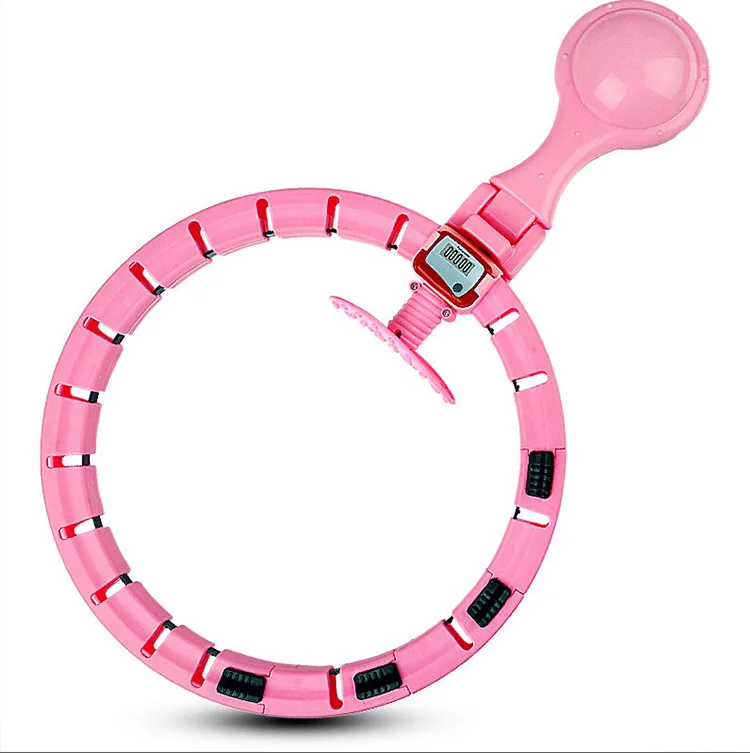 
hula hoops slimming body counting hoops weighted hula Weight loss fitness slimming ring hula hoops 