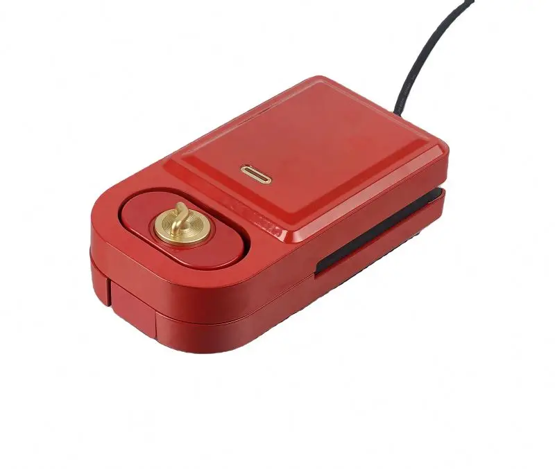 Mini Portable 3 in 1 with Detachable Baking Plates Toaster Sandwich Makers breakfast machine