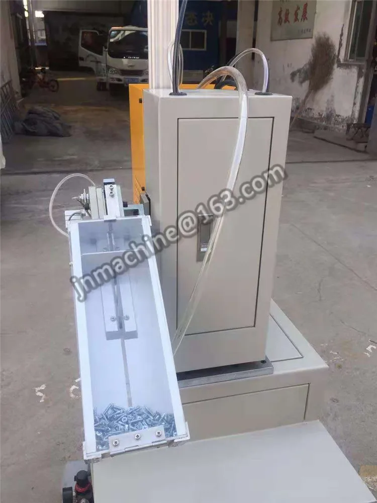 UPVC single head screw fasten machine for window and door manufacturing