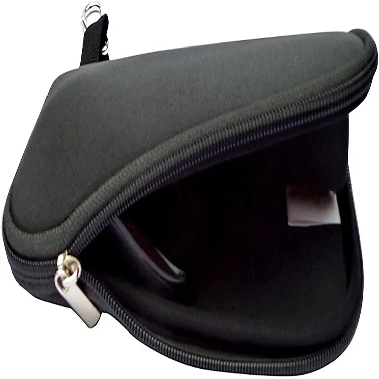 Travel Mouse Case Electronics Organizer Bag Laptop Cord Cable Accessory Pouch with Extra Rolled Up Travel Mouse Pad