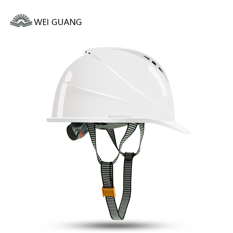 2022 High Quality ABS MSA Worker Custom Logo Safety Helmet Construction Colorful Breathable Hard Hat for Sale in Bulk