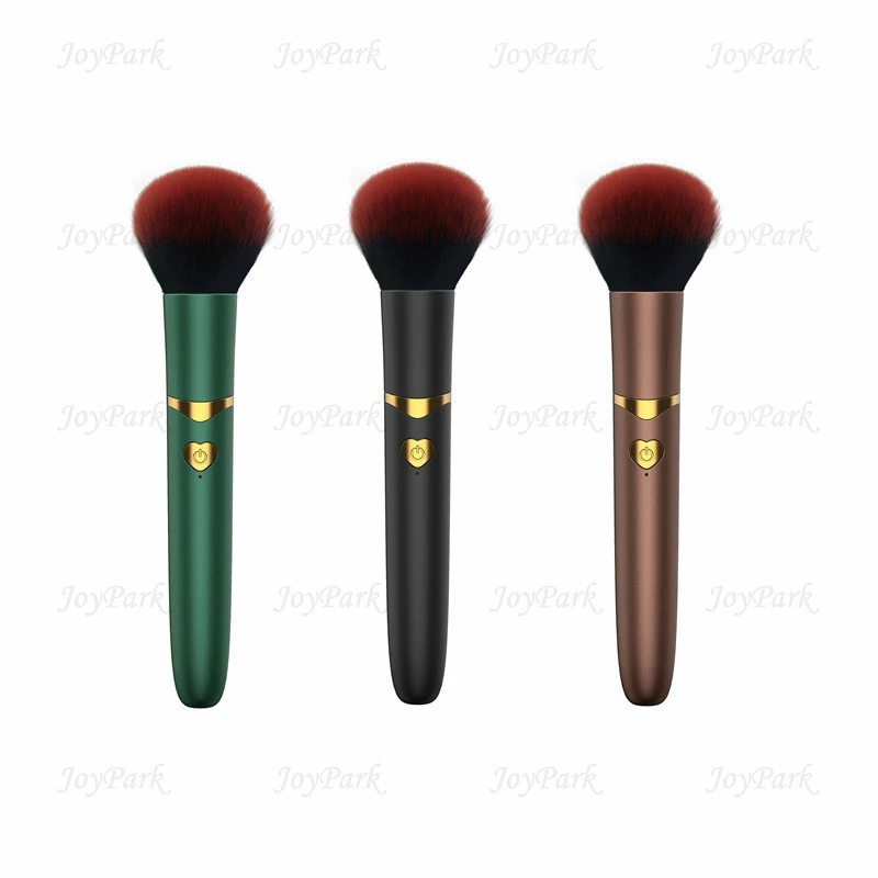 Hot Electric Automatic Make Up Vibrator Vibrating Makeup Cosmetics Blush Highlighter Powder Foundation Beauty Eyeshadow Brushes