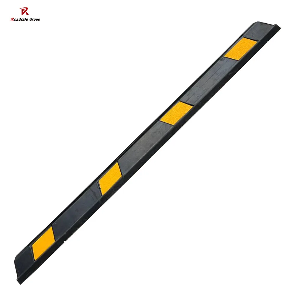 Длинная резиновая автомобильная пробка 165 см/183 см желтая отражающая лента дорожная ограничитель скорости