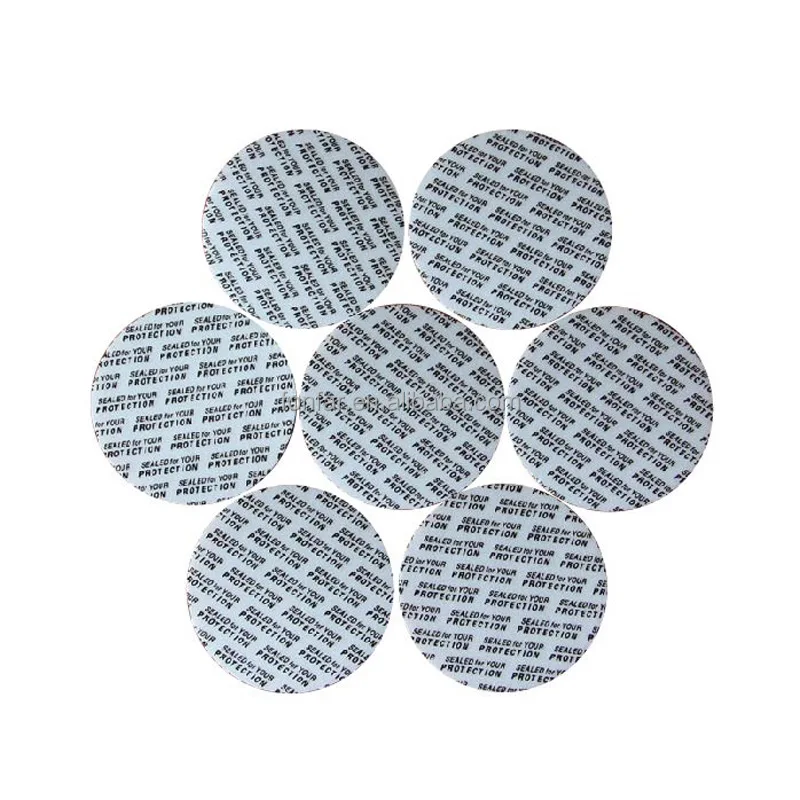 PP PET plastic bottle aluminum foil sealing gasket sealing film/PE foam gasket/glass bottle plastic cap sealing gasket
