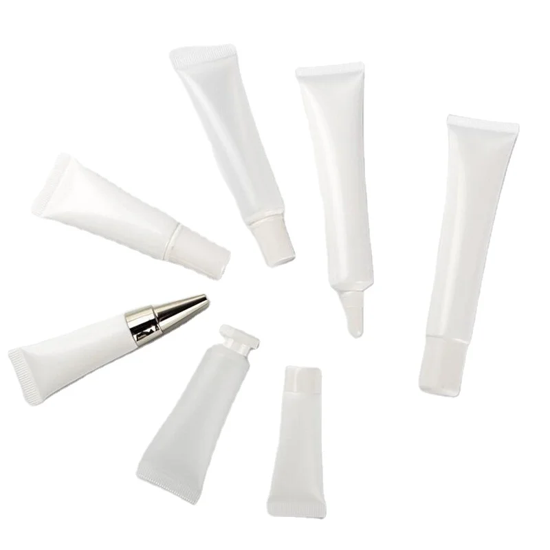 Empty 15Ml  Lip Balm Bottle Packaging 15 ML Lipgloss Squeeze Tube for Lip Gloss Plastic Clear Tube