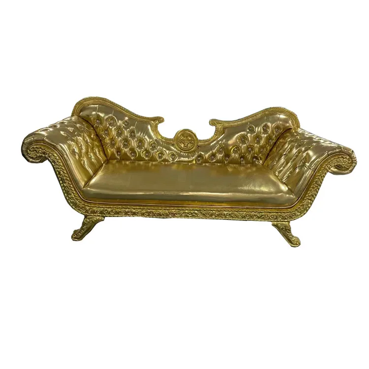 Wholesale Luxury Lobby Reception Modern Design Throne Chairs Wedding Hotel Sofa Set Furniture For Bride And Groom