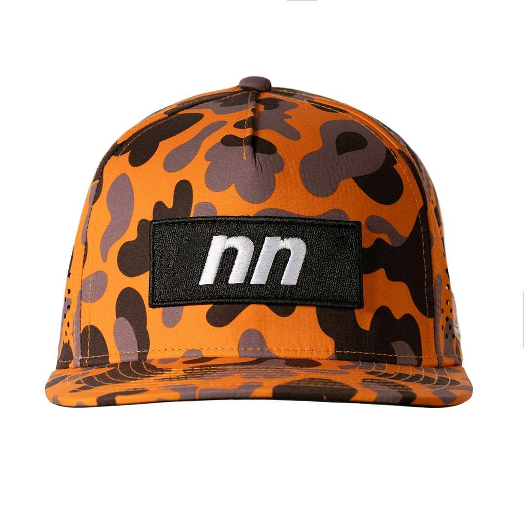 High Quality Custom Embroidery Logo Waterproof Mesh Hat 7 Panel Running Cap Camp Hat Sports Hat