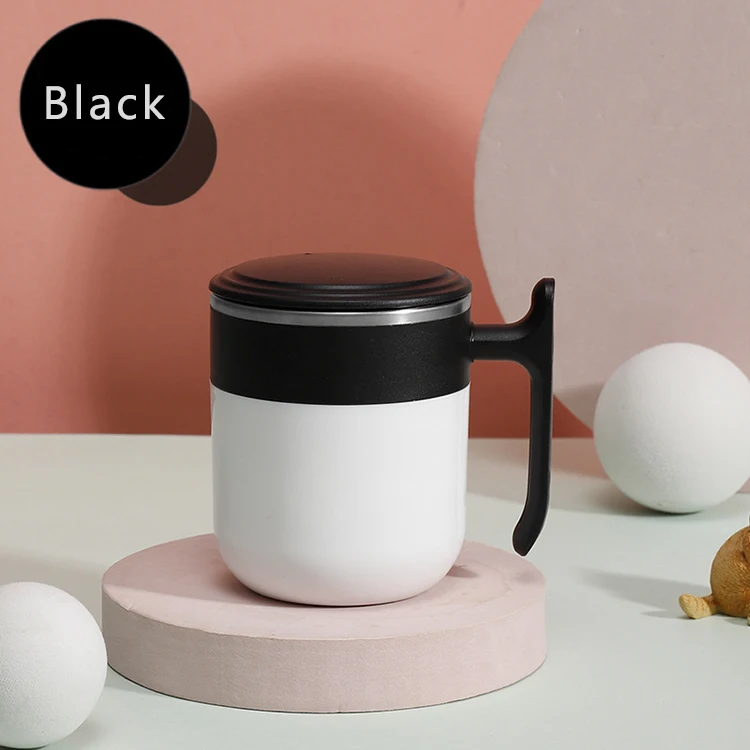 K & B Automatic Self Stirring Magnetic Mug Auto Mixing Coffee Blender Cup