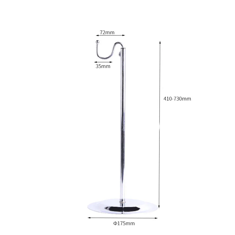 Wholesale Metal Brushed Hanging Bag Handbag Hanger Rack Holder Display Stand for Handbag Bag