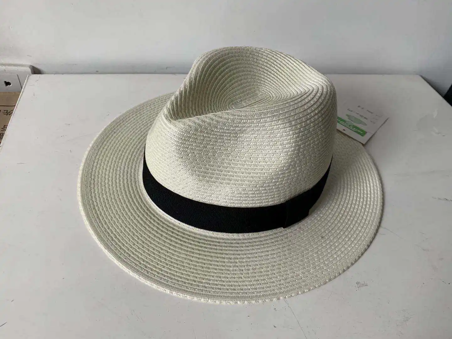 2023 Wholesale New Fashion Visor Wide Brim Preferential Factory Price Beach Straw Hats