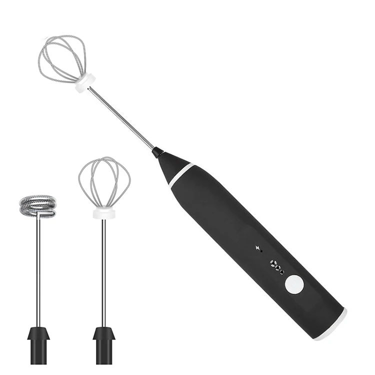 Хит продаж кухонные аксессуары ручной электрический вспениватель молока с USB-зарядкой Электрический