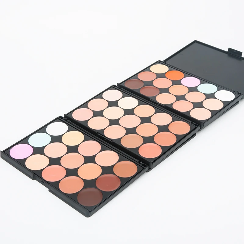 Concealer Palette Makeup 15 Color Long-lasting Foundation Face Contour Palette Concealer
