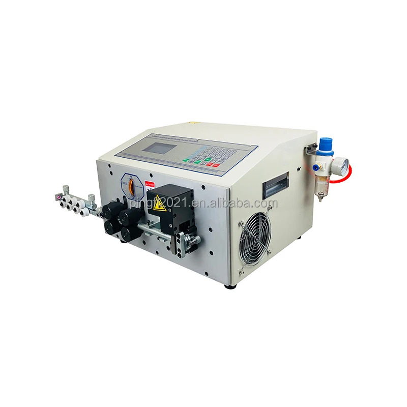 PFL-09 Manufacturer Factory Price Automatic Flat Wire Bending Angle Cable Stripping Cutting Machine