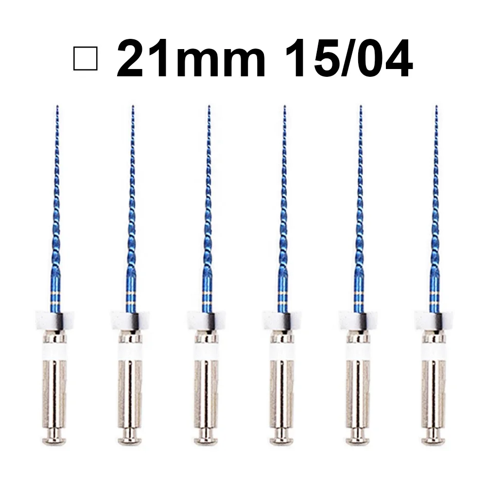 Glin G3 Blue Rotary Files Niti Dental Heat Activation Engine Use Oral Medical Equipment/ 15/04 15/06 21/25/31mm