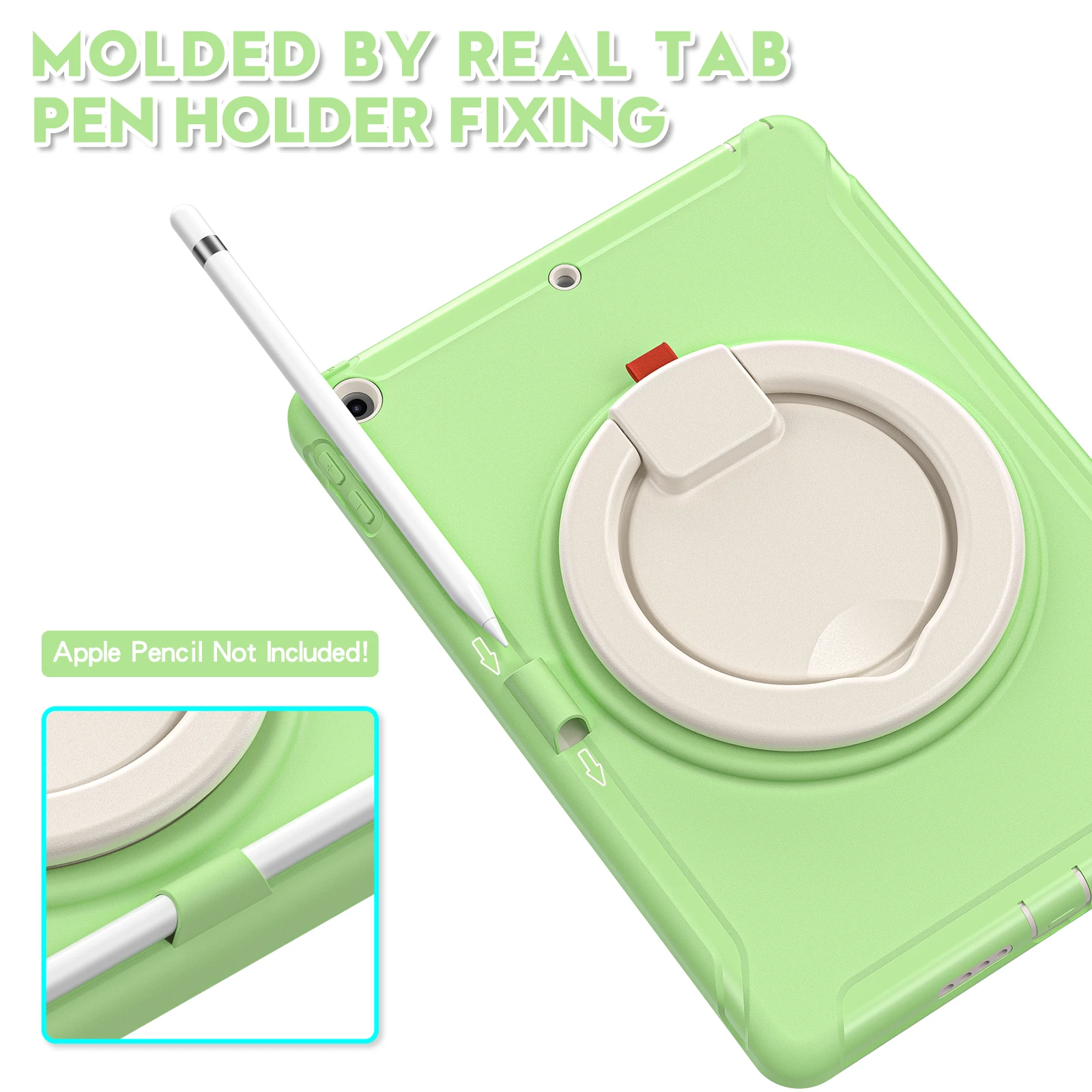 for  Ipad 10.2 Case 2021 Grade Heavy Duty Shockproof Cover Gen Tablet Case