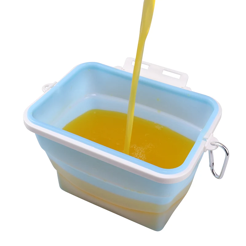 BPA Free Reusable Silicone Collapsible Folding Stand Up Fresh Keep Kitchen Food Storage Bag and Container Boxes for Food Packing