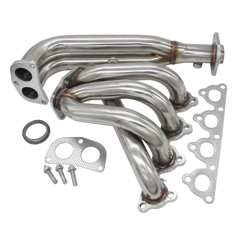 high quality Stainless Steel Exhaust Piping Header Exhaust Manifold For Honda Civic 88-00 Eg Ef Ek Em Exhaust Header