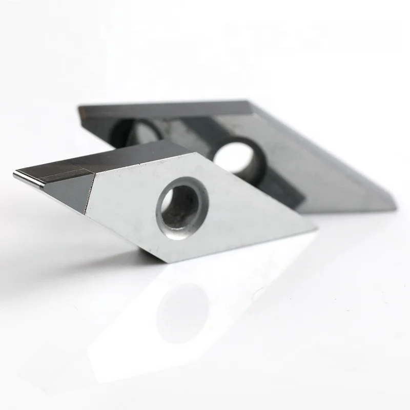 China Made Custom PCD PCBN Tungsten Carbide Metal Cutter Inserts