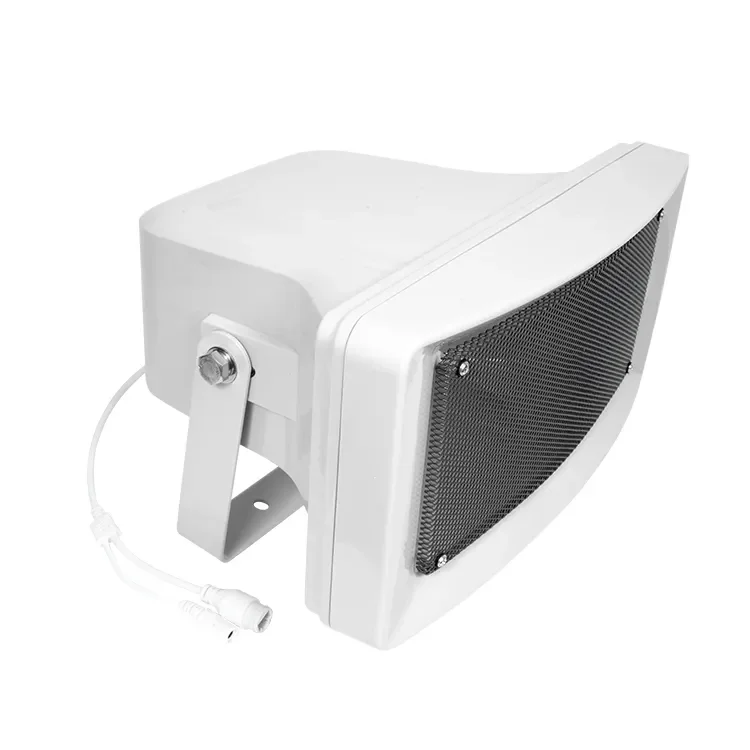SIP IP POE Active Horn Speaker with RJ45 Port for Voice Paging Emergency System