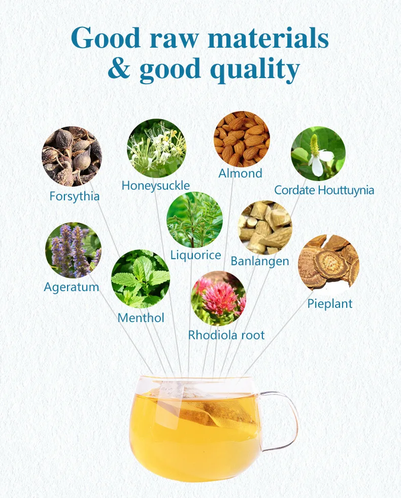 
Lung detox tea for Pneumonia with chinese 100% herbal detox tea 