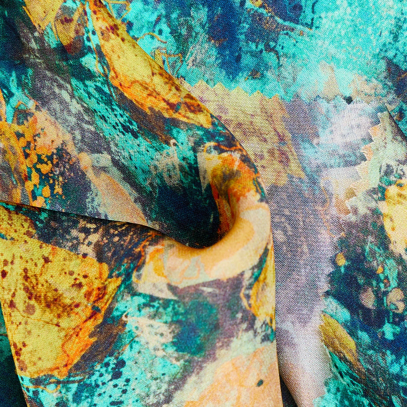 Viscose Digital Printing Professional Supplier Pretty 100%Viscose GGT Satin Fabric