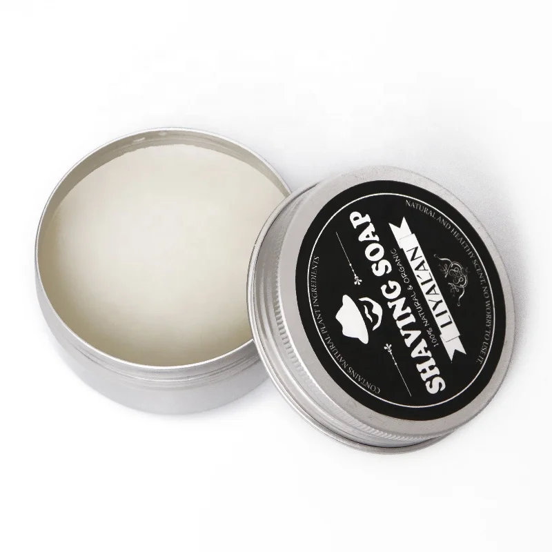 
Customized Organic Beard Care Cream Rich Foam Clear Shaving Gel Private Label For Men Shaving Soap 