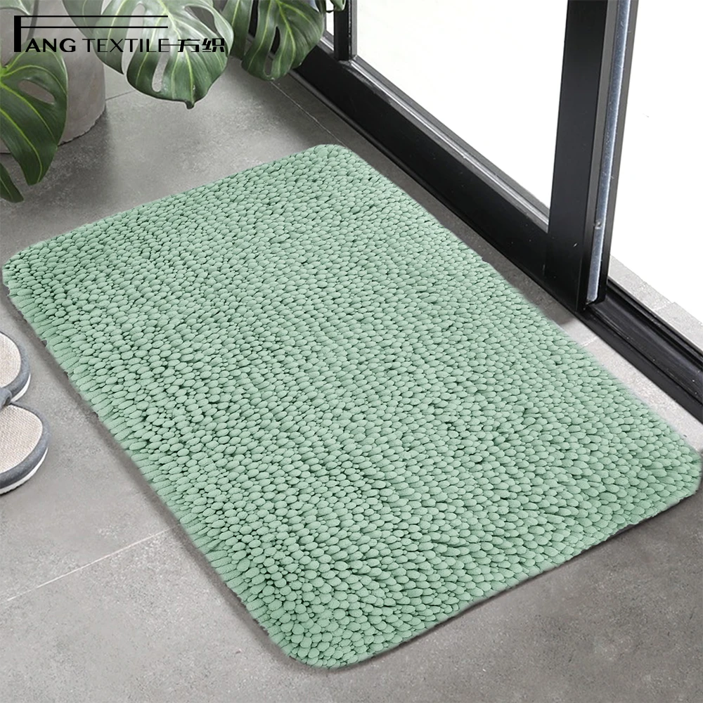 Best Seller Shaggy Chenille Area Rugs Carpet Anti Slip Welcome Door Mats