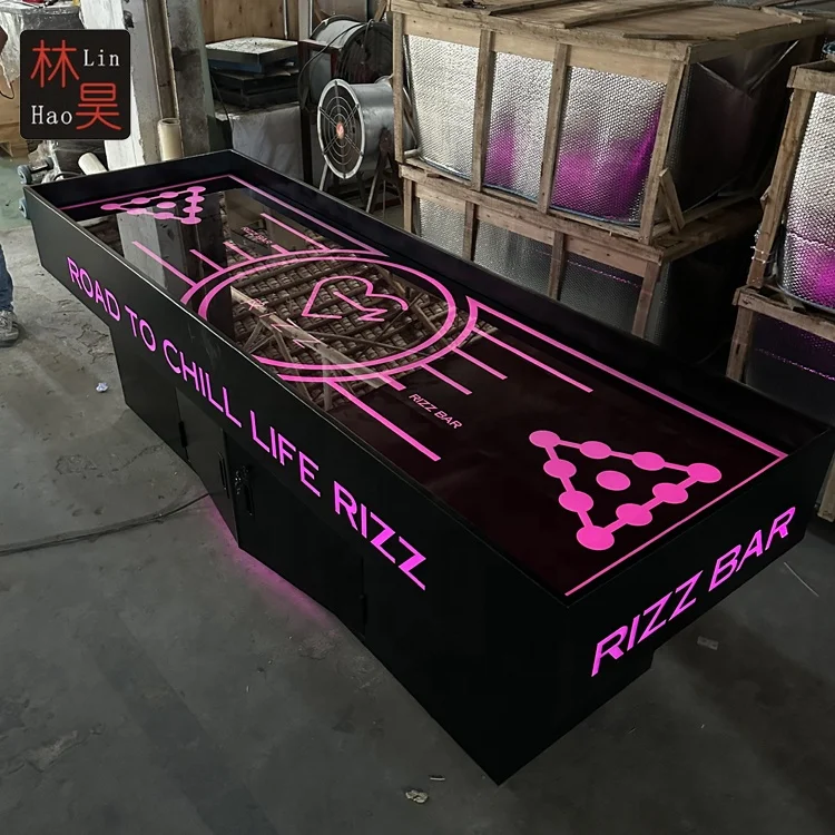 Multi Functional Light Up Customized Beer Pong Table