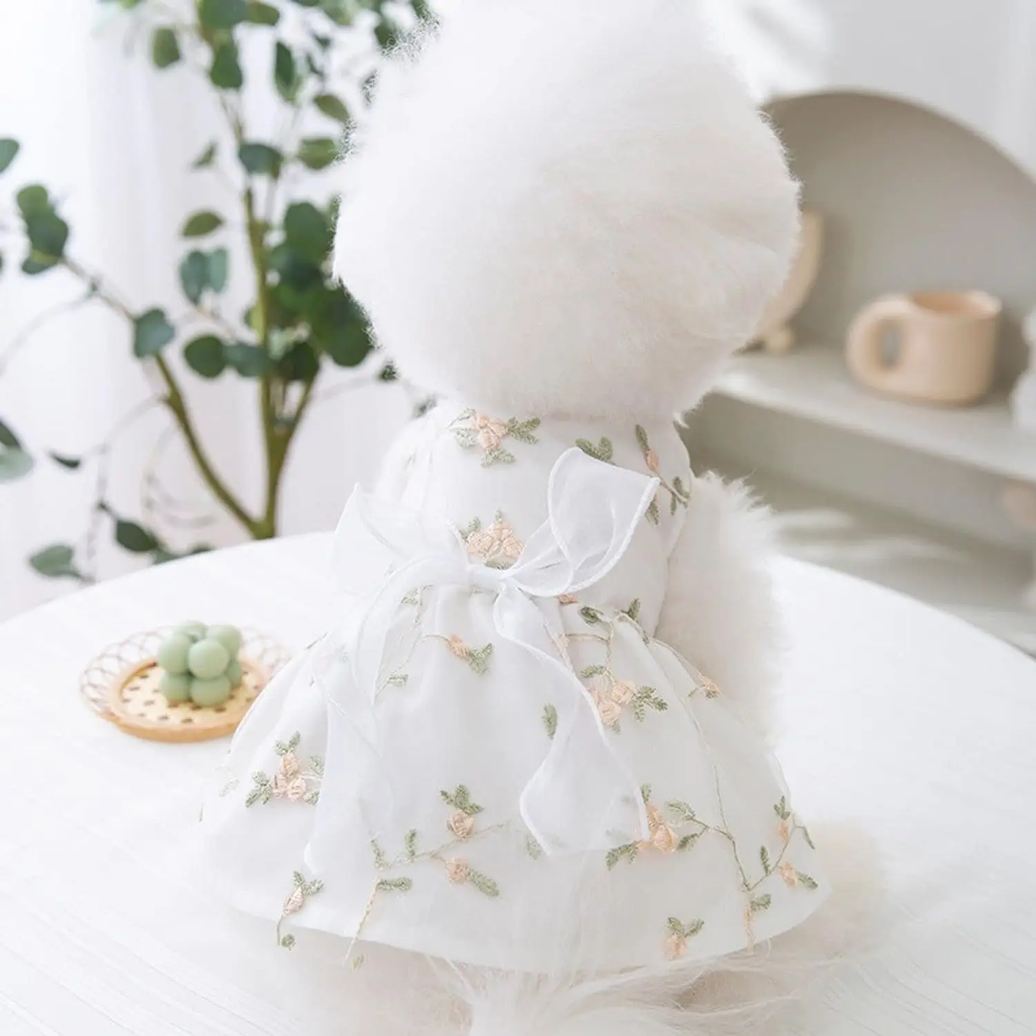 High Quality Explosive Wholesale Pet Clothes Small Fresh Sweet Lovely Summer Floral Dress for Cats and Dogs