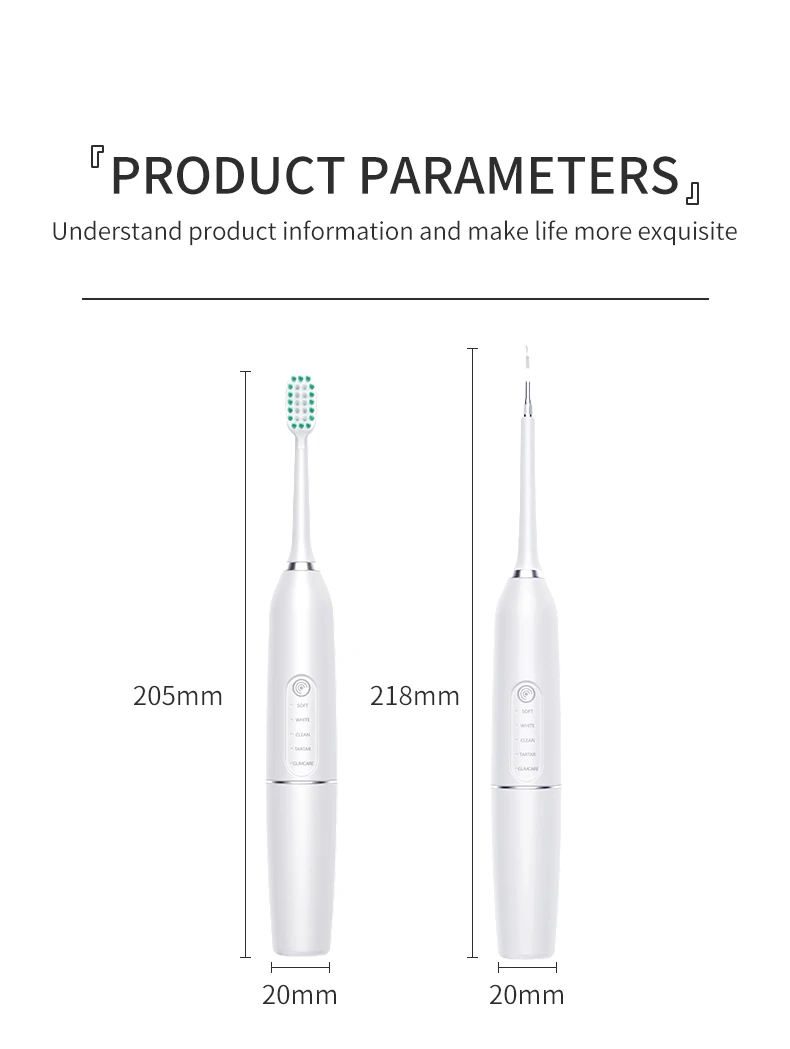Other Oral Hygiene Products Dental Scaler Teeth Cleaner Calculus Plaque Remover Ultrasonic Tooth Cleaner