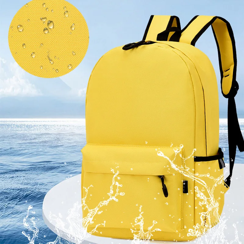 LCC615 Wholesale Customizable Logo Back Packs Set Cartoon Printed Secondary Students School Bag Promotion Custom School Backpack