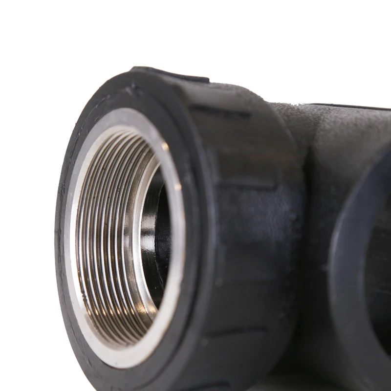 Factory Price HDPE Tube Pipe Fittings Pipe Fittings Hdpe Hot Melt Tee For Gas System